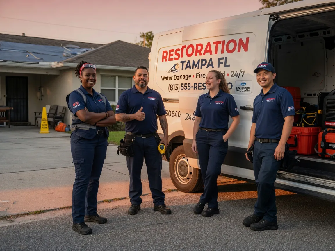 Water Damage Restoration company in Markham, TX